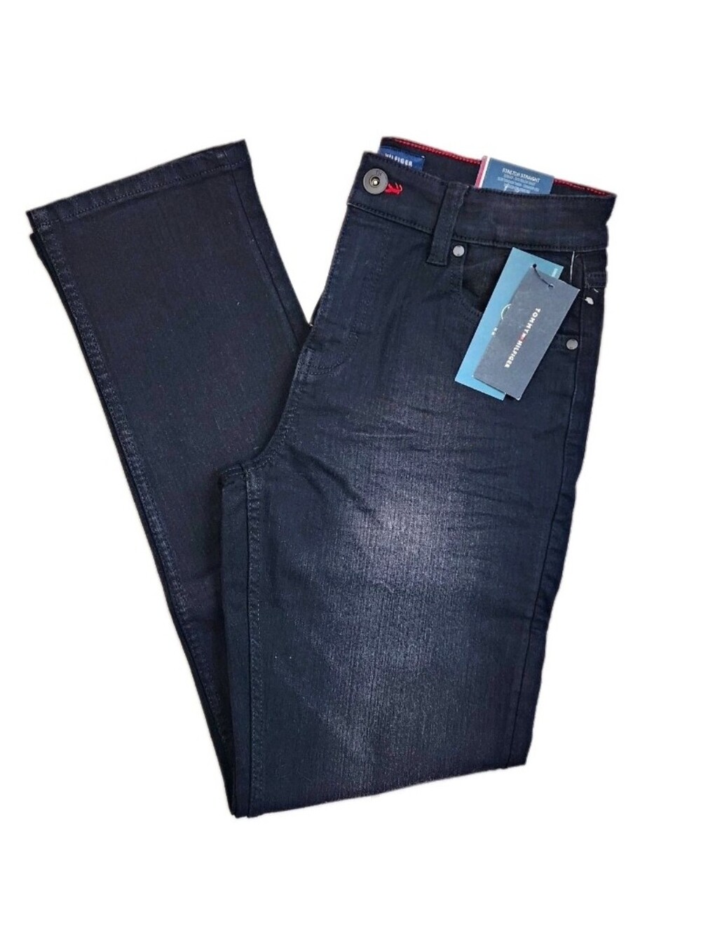 Tommy Hilfiger Men's Slim Dark Blue Jeans